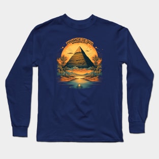 Giza Pyramid by Monumental.Style Long Sleeve T-Shirt